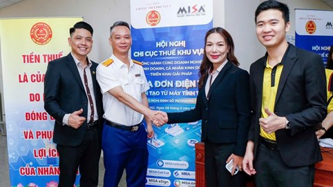 MISA đồng hành cùng Chi Cục Thuế Khu vực 1 triển khai hóa đơn điện tử từ máy tính tiền dành cho hộ kinh doanh