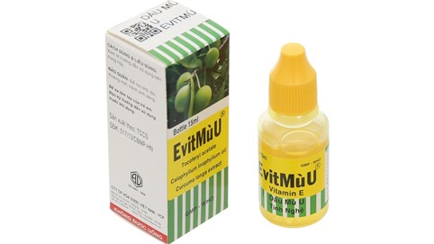 Thu hồi toàn quốc lô mỹ phẩm Evit Mù U - lọ 15ml do không đạt chất lượng của Công ty Hóa dược Việt Nam