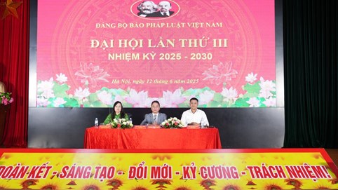 Đảng bộ Báo Pháp luật Việt Nam họp phiên trù bị Đại hội lần thứ III, nhiệm kỳ 2025 - 2030