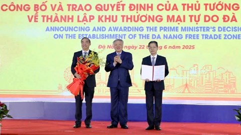 Công bố thành lập Khu thương mại tự do Đà Nẵng