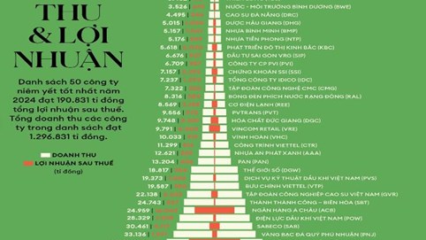 Công ty niêm yết tốt nhất 2024: Có 18 sự thay đổi, vắng tên của hai ‘ông lớn’ bán lẻ