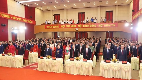 Ông Hầu A Lềnh giữ chức Bí thư Tỉnh ủy Tuyên Quang mới