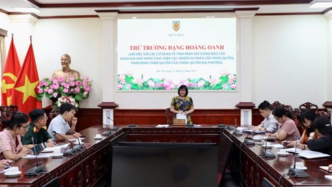 Phân quyền, phân cấp ở các lĩnh vực tư pháp: Tạo thuận lợi cao nhất cho người dân, doanh nghiệp - Bài 1