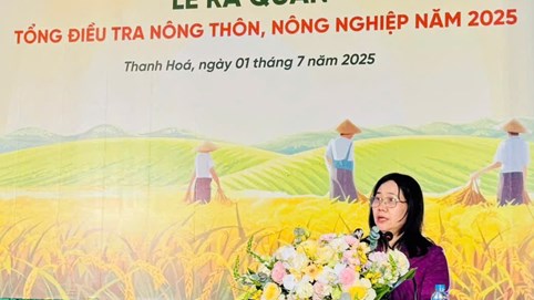 Ra quân Tổng điều tra nông thôn, nông nghiệp năm 2025