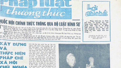 Hướng tới kỷ niệm 40 năm Ngày Báo Pháp luật Việt Nam ra số đầu tiên (10/7/1985 - 10/7/2025): Tờ 'Pháp luật thường thức' đã 'trình làng' như thế nào?