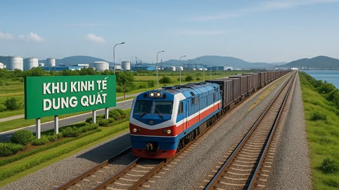 Quảng Ngãi đề xuất đầu tư gần 1.000 tỷ đồng làm tuyến đường sắt dài 14,3km 