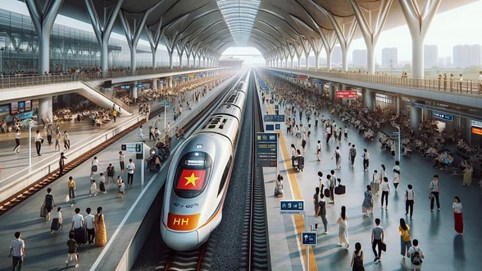 Quảng Ngãi: Đề xuất điều chỉnh vị trí đặt ga đường sắt tốc độ cao Bắc - Nam