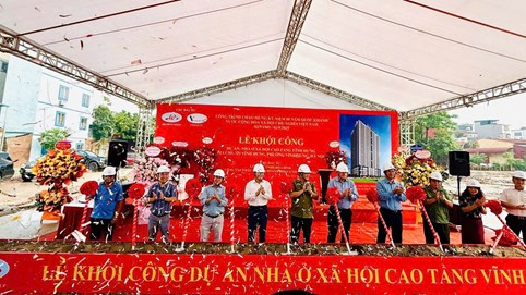Khởi công Dự án nhà ở xã hội cao tầng Vĩnh Hưng tại Hà Nội