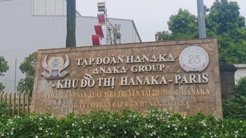 Tập đoàn Hanaka bị xử phạt gần 100 triệu đồng do vi phạm báo cáo về tài chính