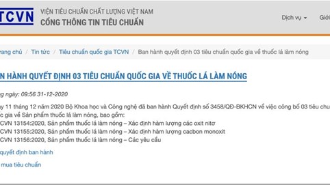 Phát huy vai trò nghiên cứu khoa học về thuốc lá mới của các tổ chức, hiệp hội y học trong nước