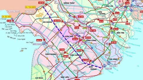 Khó khăn xây dựng cao tốc ở Đồng bằng sông Cửu Long