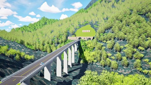 Liên danh Tập đoàn Đèo Cả trúng gói thầu hầm qua đèo Hoàng Liên hơn 2.600 tỷ đồng