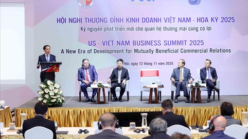 Hội nghị Thượng đỉnh Kinh doanh Việt - Hoa Kỳ: Thúc đẩy hợp tác phát triển chuỗi cung ứng bền vững toàn cầu