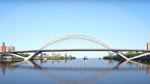 TP HCM đầu tư hơn 5.000 tỷ đồng xây cầu Thủ Thiêm 4 