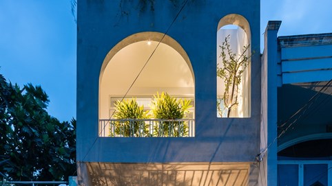 Cải tạo nhà phố xuống cấp thành không gian sống tiện nghi, gần gũi thiên nhiên