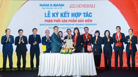 Generali Việt Nam hợp tác cùng Nam A Bank phân phối bảo hiểm nhân thọ