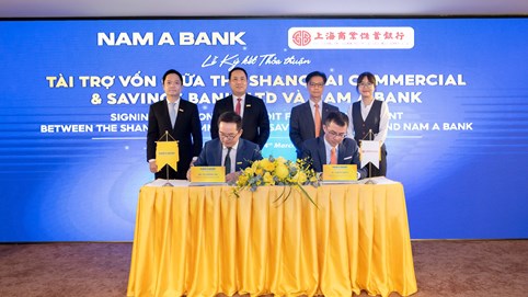 Nam A Bank đón dòng vốn 20 triệu USD từ ngân hàng hơn 100 tuổi của Đài Loan