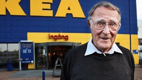 Tỷ phú Ingvar Kamprad: Từ 2 bàn tay trắng thành lập đế chế đồ gỗ IKEA