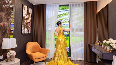 Á hậu Phương Anh xiêu lòng với nhà mẫu The Beverly