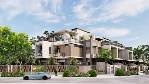 Không gian sống mang năng lượng cho cư dân tại nhà phố đảo Phượng Hoàng