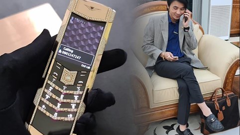 Siêu phẩm điện thoại Vertu gây 