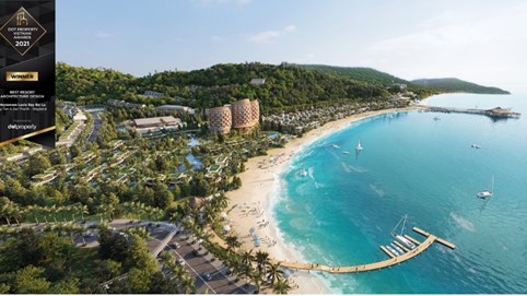 Dot Property Vietnam Award 2021: dự án của Tân Á Đại Thành thắng giải Thiết kế kiến trúc khu nghỉ dưỡng tốt nhất