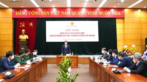 Trao quyết định bổ nhiệm Phó Tổng Biên tập Báo Công Thương