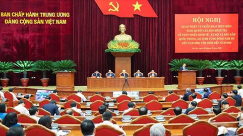 Hội nghị của Bộ Chính trị về phát triển vùng Đông Nam Bộ