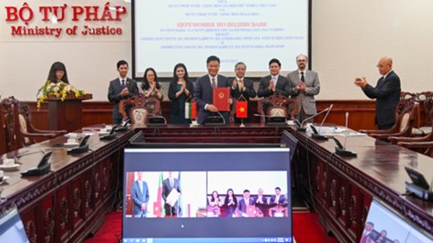 Ký kết Chương trình hợp tác giai đoạn 2023 – 2024 giữa Bộ Tư pháp Việt Nam và Bộ Tư pháp Bulgaria