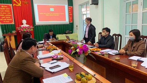 Kiểm tra công tác bảo đảm An toàn thực phẩm năm 2021 tại Chi cục An toàn vệ sinh thực phẩm tỉnh Hà Giang