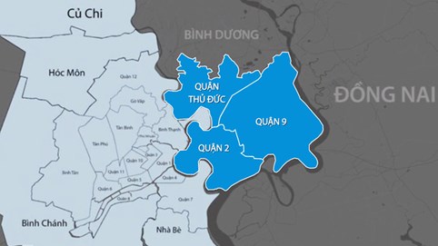 Bộ máy hành chính TP Thủ Đức hoạt động từ ngày 7/2