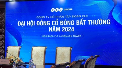 Phiên họp Đại hội đồng cổ đông bất thường đầu tiên năm 2024 của Tập đoàn FLC (FLC) tổ chức bất thành