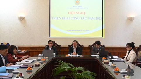 Cục Công nghệ thông tin: Đẩy mạnh chuyển đổi số, xây dựng và phát triển dữ liệu số ngành Tư pháp