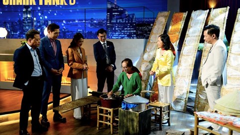 Bánh tráng phơi sương My My thu trăm triệu đồng mỗi tháng, được Shark khuyên nên đi vào thị trường ngách