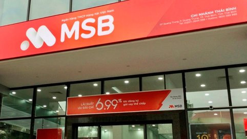 Trích lập dự phòng rủi ro, lãi trước thuế quý IV/2023 của Ngân hàng Hàng Hải Việt Nam (MSB) giảm 37%