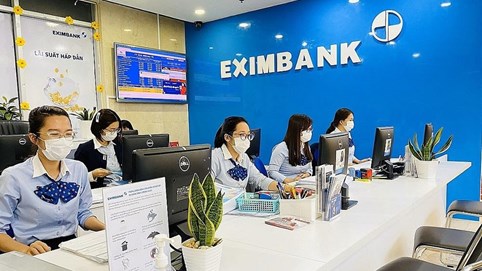 Lợi nhuận sau thuế của Eximbank (EIB) tăng 54% so với năm trước