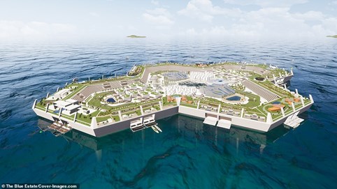 Bỏ 461 triệu đồng là mua ngay được một căn  thành phố nổi trên biển đầu tiên trên thế giới