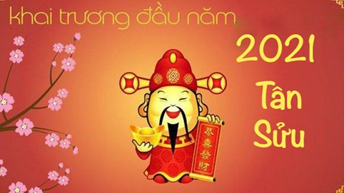 Ngày giờ mở hàng năm Tân Sửu 2021 cho gia chủ phát tài, may mắn 