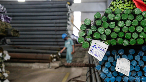 Hai tháng đầu năm, sản lượng bán thép xây dựng của Hòa Phát gấp 2,2 lần cùng kỳ