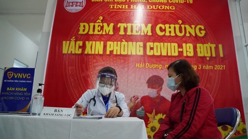 Sáng nay bắt đầu tiêm vaccine Covid-19