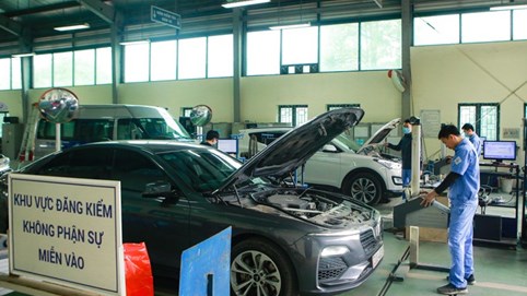 Miễn đăng kiểm lần đầu với ôtô mới và kéo dài chu kỳ đăng kiểm