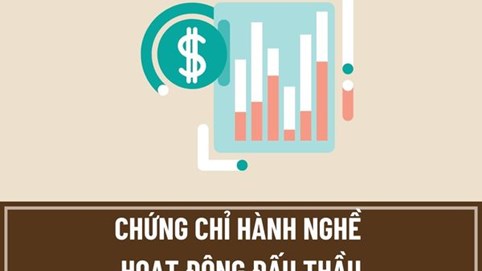 Chứng chỉ nghiệp vụ chuyên môn về đấu thầu có hiệu lực 05 năm