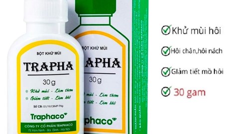 Bộ Y tế thu hồi, tiêu hủy trên toàn quốc lô bột khử mùi Trapha do Traphaco chịu trách nhiệm đưa ra thị trường