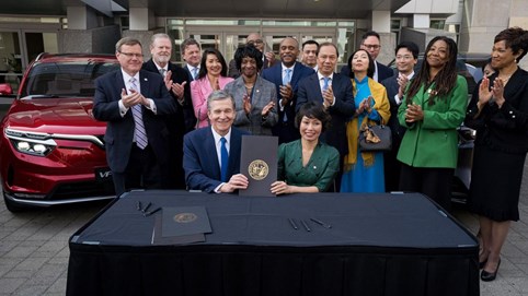 Vinfast xây dựng nhà máy xe điện 2 tỷ USD tại Bắc Carolina, Mỹ