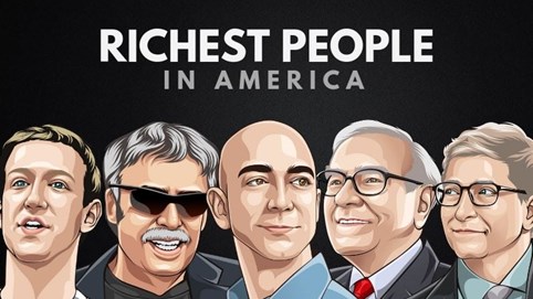 Giới siêu giàu Mỹ như Jeff Bezos, Warren Buffett... "bỏ túi" thêm 6.500 tỷ USD trong năm 2021