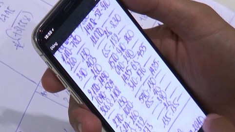 Triệt phá đường dây số đề 500 tỷ đồng chỉ giao dịch bằng... tin nhắn iPhone