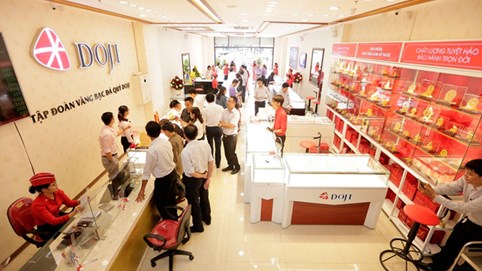 Vàng bạc DOJI lãi sau thuế năm 2023 giảm 52% so với năm trước, tổng dư nợ lên tới 15.850 tỷ đồng 