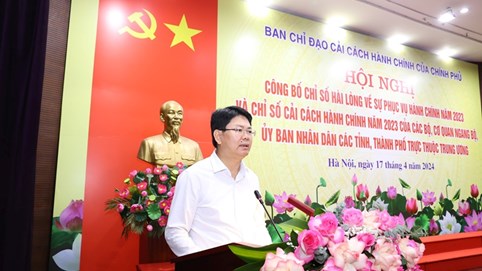 ​Công tác cải cách hành chính năm 2023 kịp thời phát hiện, tháo gỡ các rào cản về thể chế