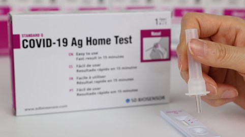 Hàn Quốc: Bộ kit xét nghiệm Covid-19 tại nhà lên kệ cuối tuần này