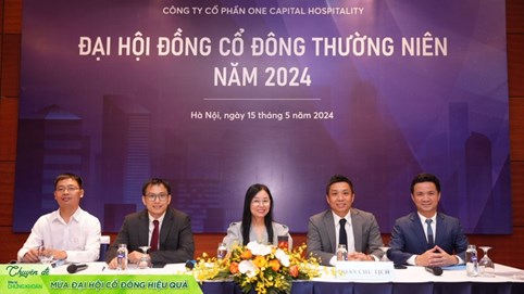 ĐHĐCĐ 2024 của One Capital Hospitality (OCH): Dự đoán tình hình có khăn, công ty mẹ của 'kem Tràng Tiền' đặt mục tiêu kinh doanh thận trọng
